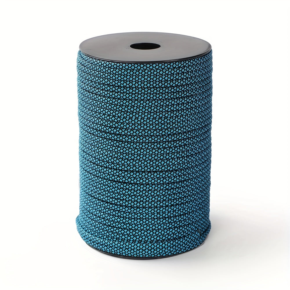 100 Meter Roll Up 328 Foot Nine Core Umbrella Rope With Multiple Colors Suitable For Tent Building, Backpack Storage, Clothes Drying, Bracelet Weaving, Hiking, Camping, Hiking Accessories, Binding Windproof Rope